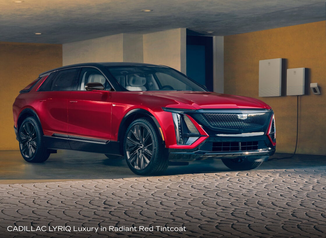 Cadillac LYRIQ Luxury in Radiant Red Tintcoat