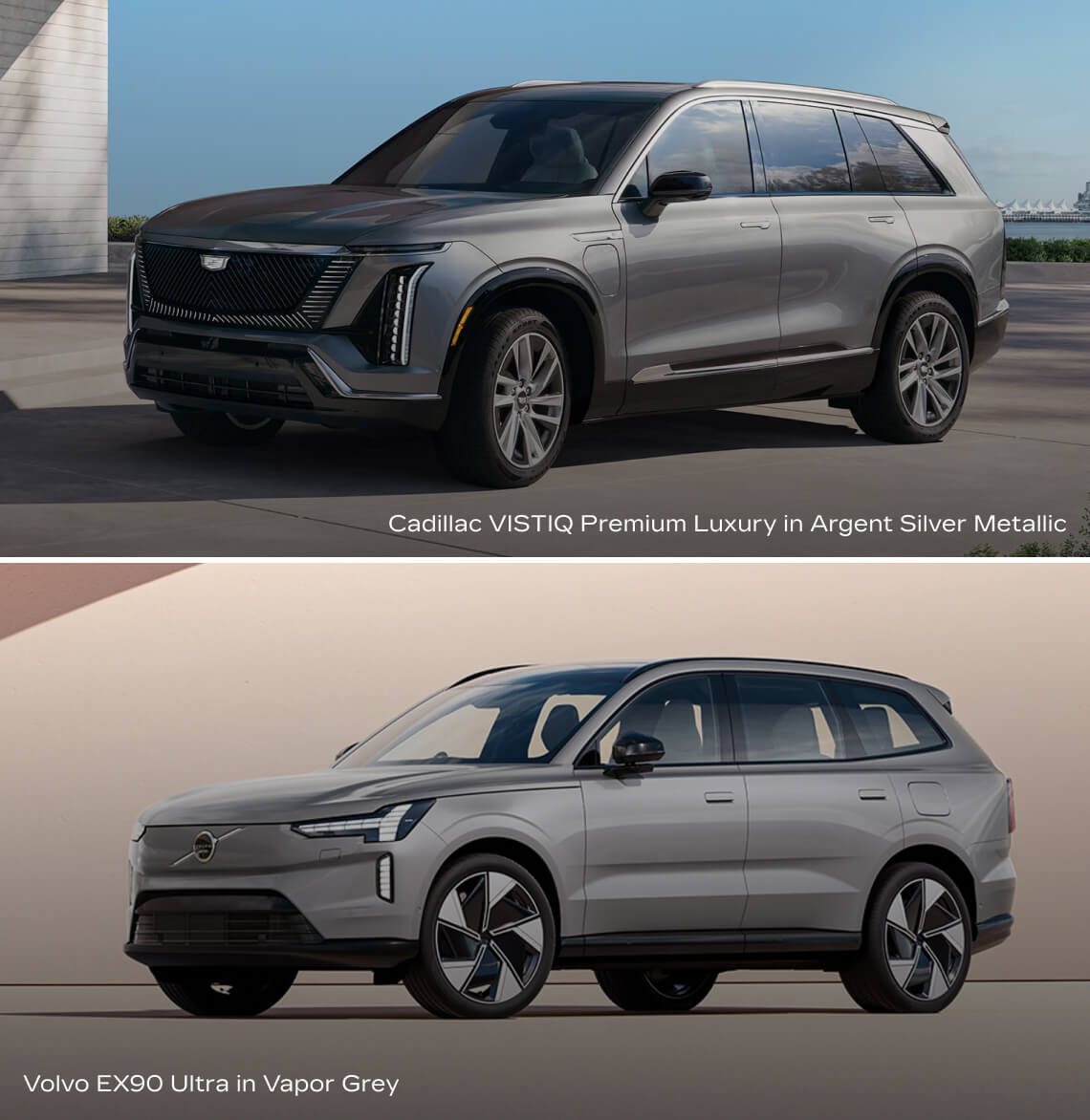 Cadillac VISTIQ vs. Volvo EX90 Safety Features
