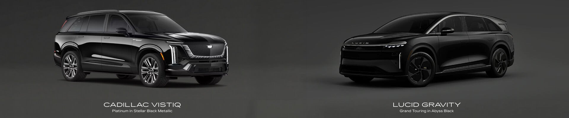 Cadillac VISTIQ Vs. Lucid Gravity: Detailed 2026 Comparison