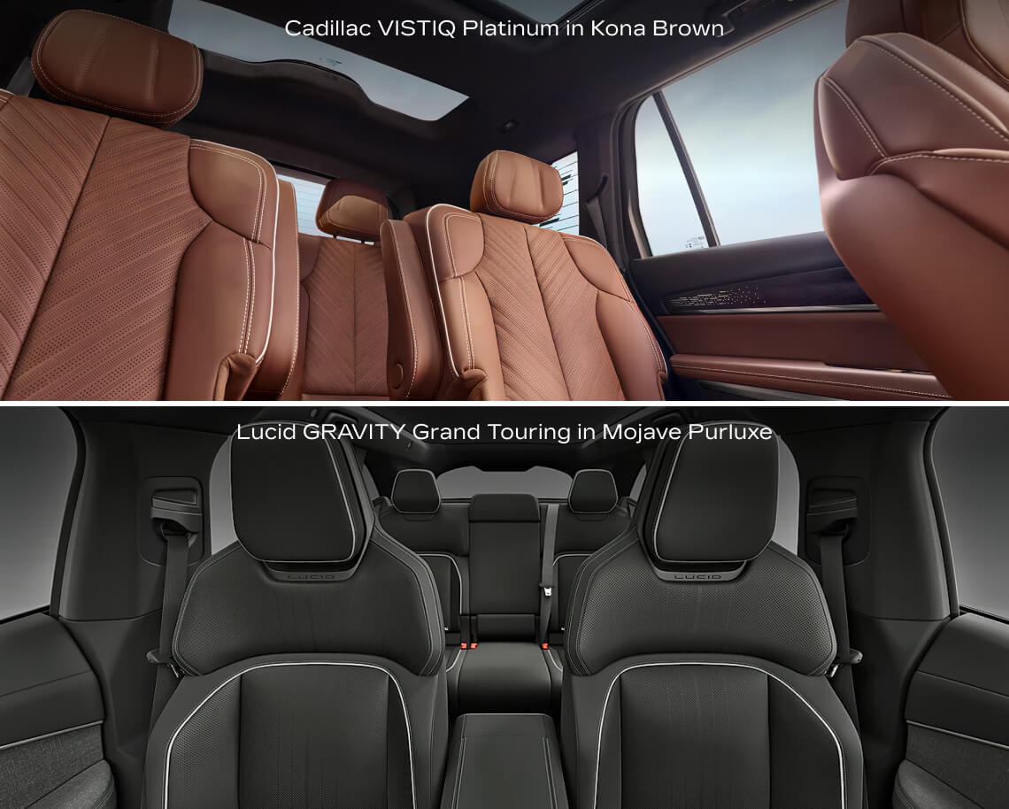 Gravity vs. VISTIQ: Interior & Comfort
