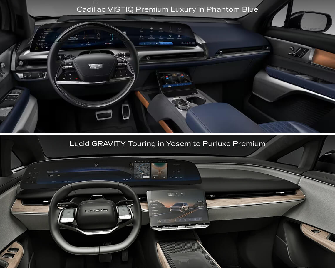 VISTIQ vs. Gravity: Infotainment & Tech