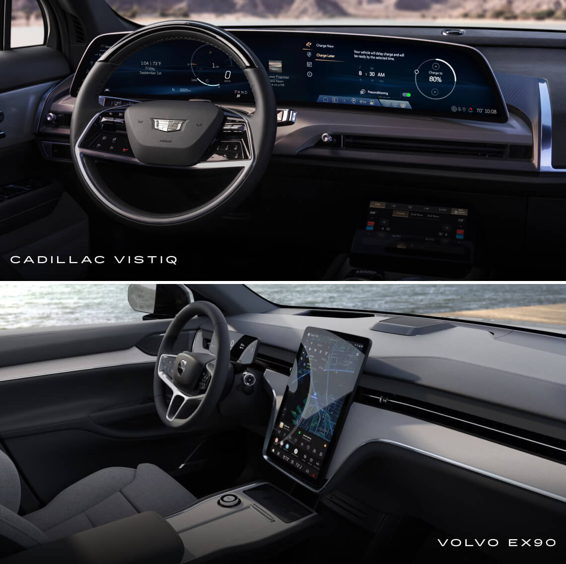 VISTIQ vs. Volvo EX90 Interior & Tech